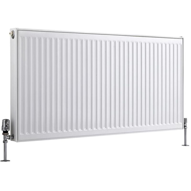 

Eco Radiador con Placa Tipo 11 - Radiador Convector Blanco - 1337W - 600 x 1200mm - Hudson Reed