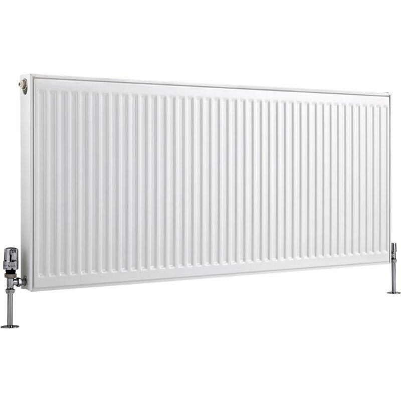 

Eco Radiador con Placa Tipo 11 - Radiador Convector Blanco - 1560W - 600 x 1400mm - Hudson Reed