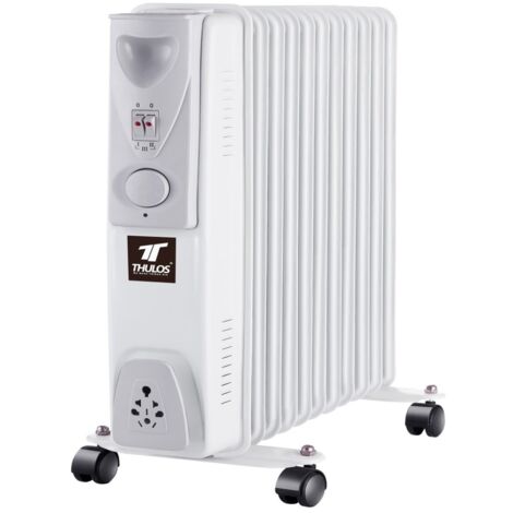 Radiador de Aceite 11 Elementos 2500W Potencia Eficiente  Oferta exclusiva