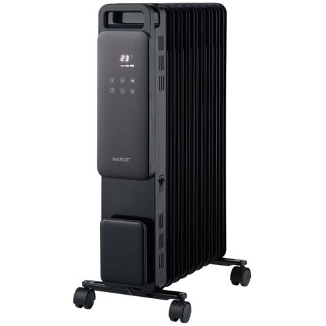 Radiador de aceite 9 elementos Durasil con mando Máx. 2000W