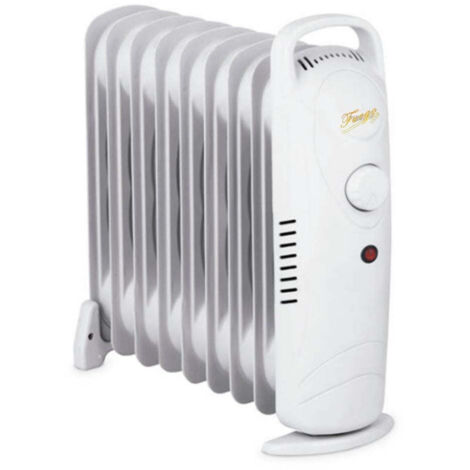 Radiador de Aceite 900 W de 9 Elementos y Termostato Regulable