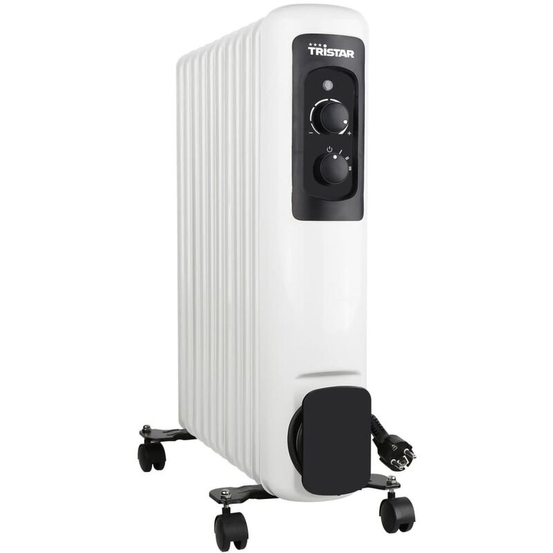 

Radiador de aceite de 11 elementos KA-5071 2000 W - Blanco - Tristar