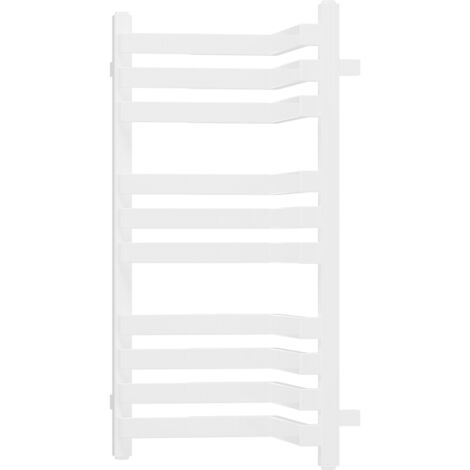 Radiador de ba帽o Mexen Loop 750 x 375 mm, 413 W, blanco - W129-0750-350-00-20