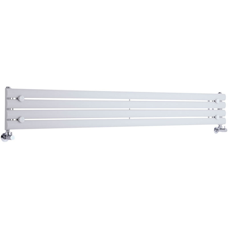 

Radiador de Diseño Horizontal - Blanco - 236mm x 1780mm x 55mm - 646 Vatios - Revive