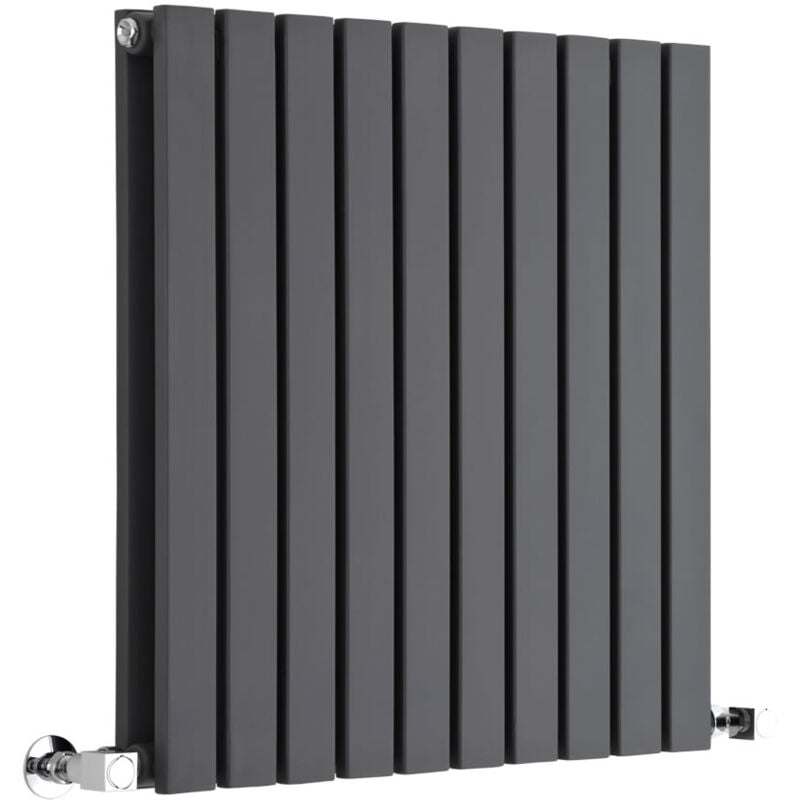 

Radiador de Diseño Horizontal Doble - Antracita - 635mm x 590mm x 71mm - 933 Vatios - Sloane