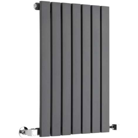 Radiador de Diseño Horizontal - Antracita - 635mm x 420mm x 54mm - 420 Vatios - Sloane