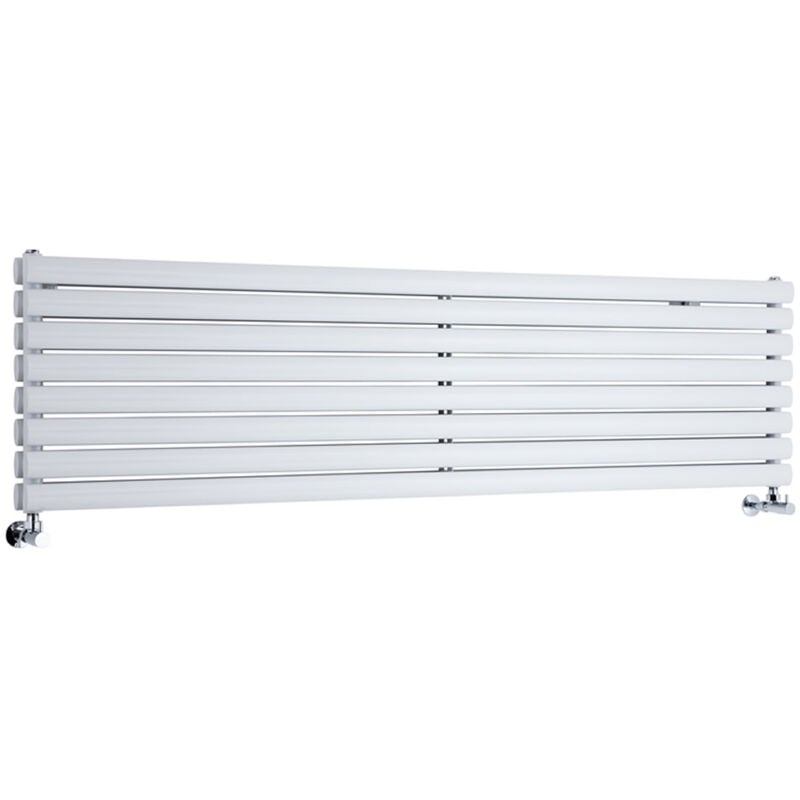 

Radiador de Diseño Horizontal Doble - Blanco - 472mm x 1780mm x 78mm - 1798 Vatios - Revive