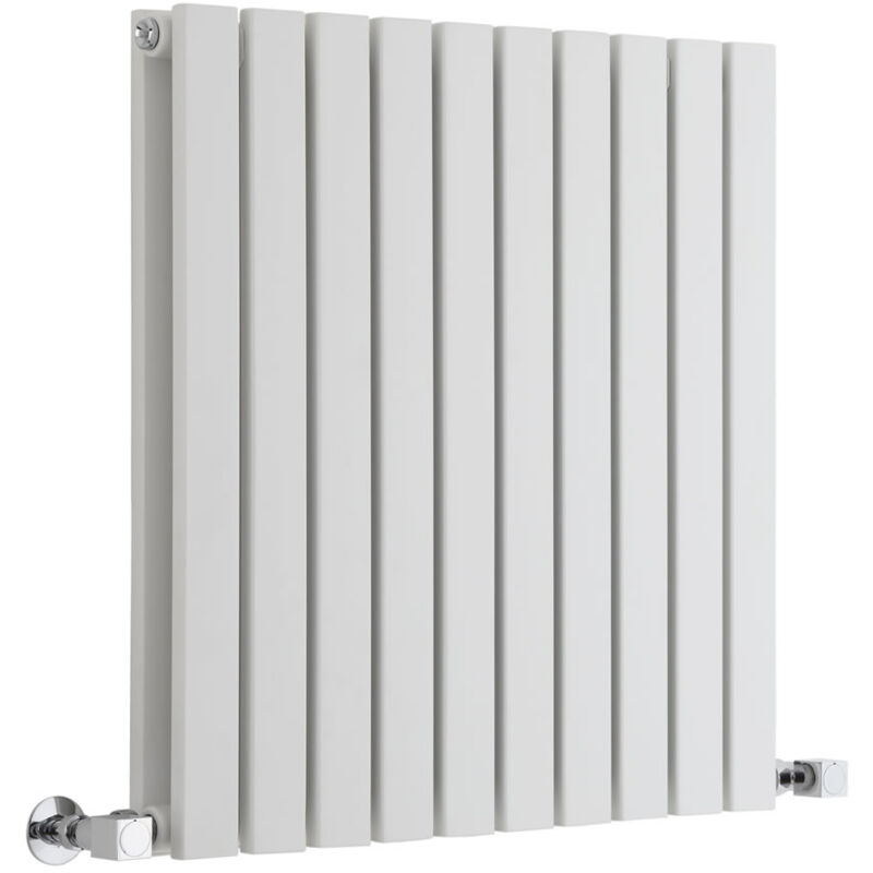 

Radiador de Diseño Horizontal Doble - Blanco - 635mm x 590mm x 71mm - 933 Vatios - Sloane