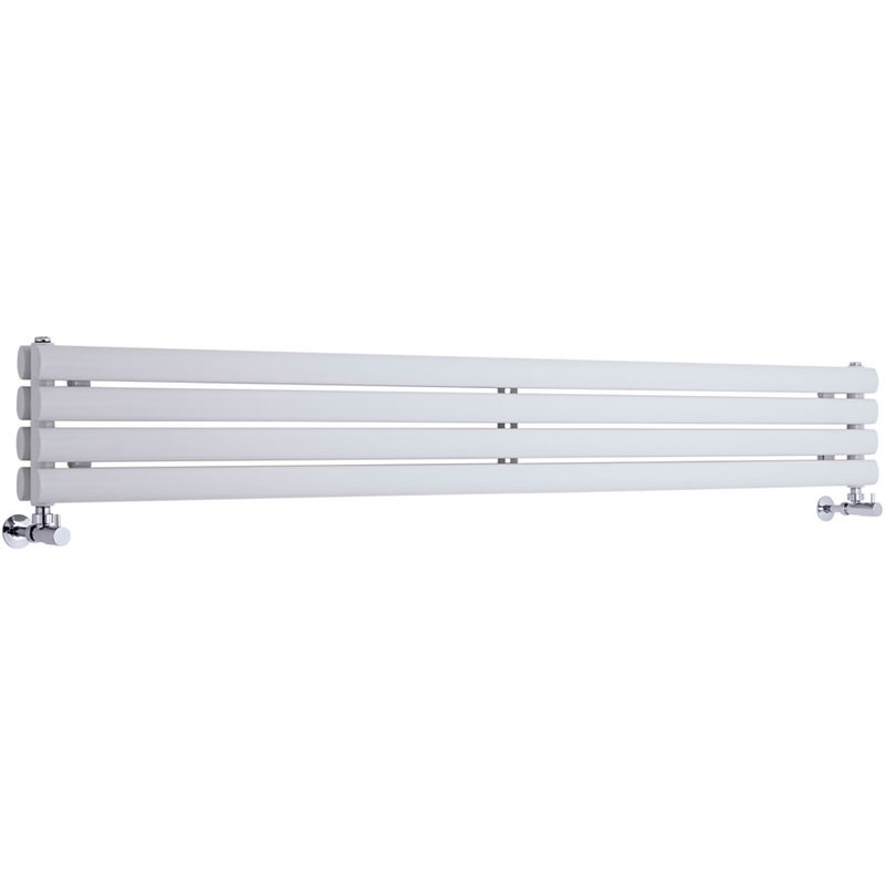 

Radiador de Diseño Horizontal Doble - Blanco - 236mm x 1600mm x 56mm - 814 Vatios - Revive