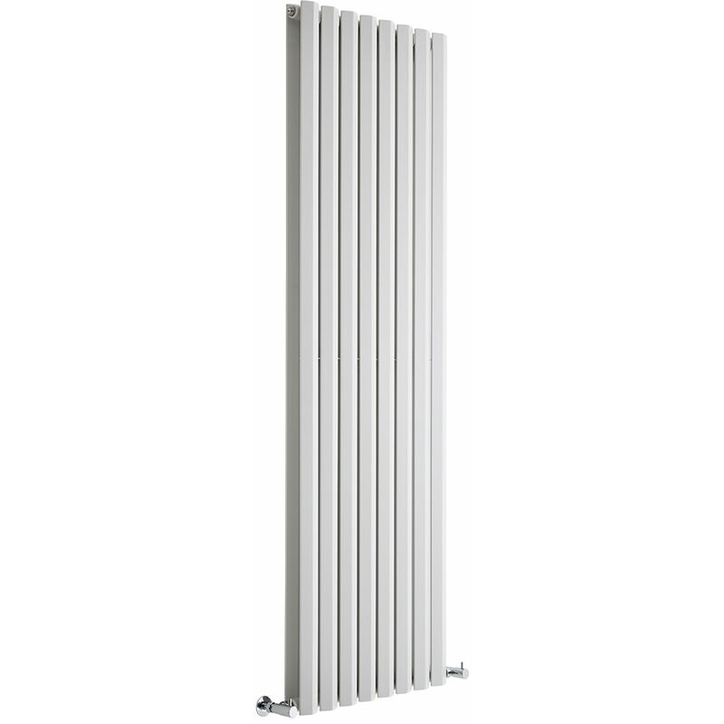 

Radiador de Diseño Vertical Doble - Blanco - 1780mm x 560mm x 86mm - 2158 Vatios - Rombo