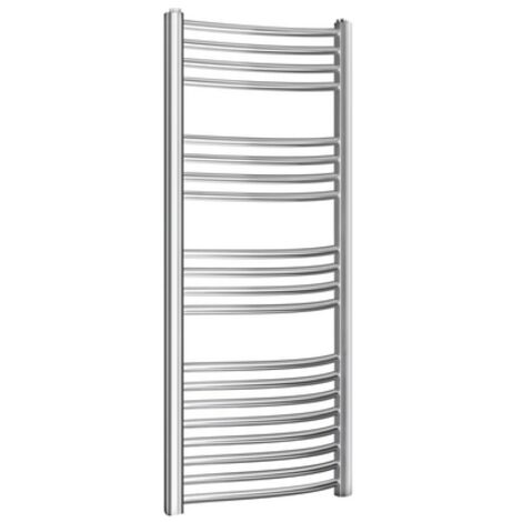 Radiador decorativo cromado curvo Kalura - H 1760 - Int. 500 - L 550