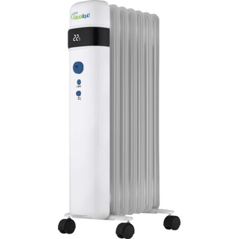 Radiador Ecológico Bajo Consumo, 0,6kWh, 7 Elementos, WifiR-ECOFLUID-7