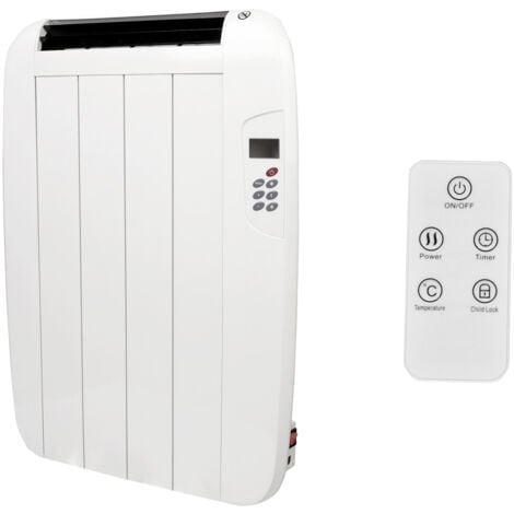 Radiador eléctrico de pared de aluminio Celerad Sannover 600 W