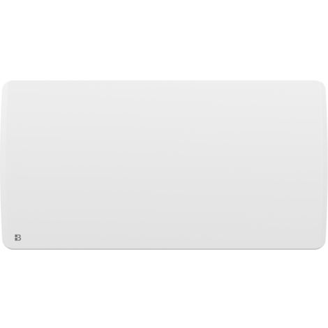 Radiador eléctrico fijo cerámico de inercia seca Bestherm ARIA blanco horizontal de 1500W