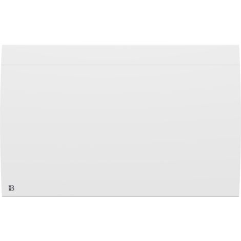 Radiador eléctrico fijo conectado WIFI de inercia seca cerámica 1500W Bestherm ILLO CONNECT horizontal blanco (sin enchufe)