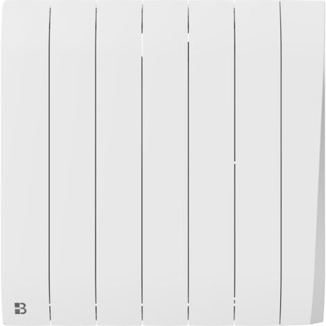 Radiador eléctrico fijo de inercia seca cerámica 1500W Bestherm Tikey horizontal blanco (sin enchufe)