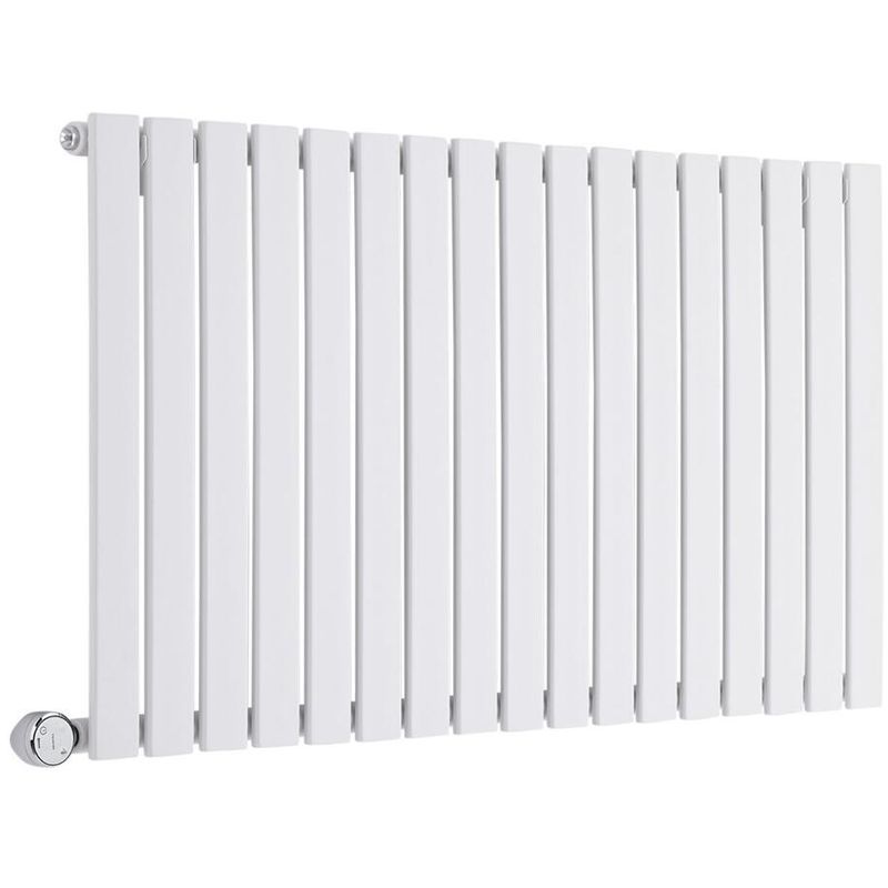 

Hudson Reed - Radiador de Diseño Eléctrico Horizontal - Blanco - 635mm x 1190mm x 46mm - Delta