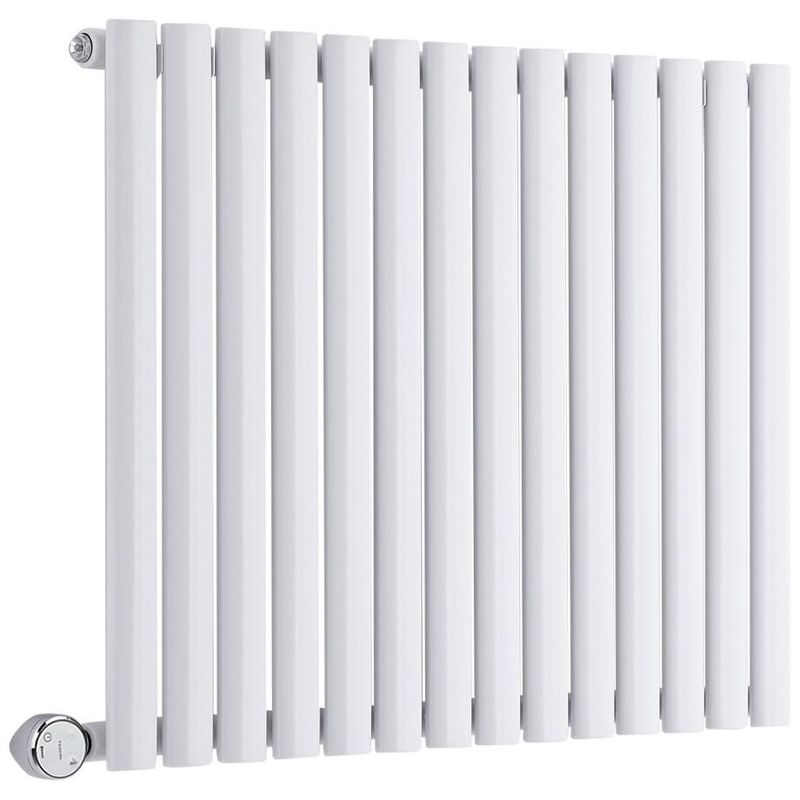 

Radiador de Diseño Eléctrico Horizontal - Blanco - 635mm x 834mm x 56mm - Revive