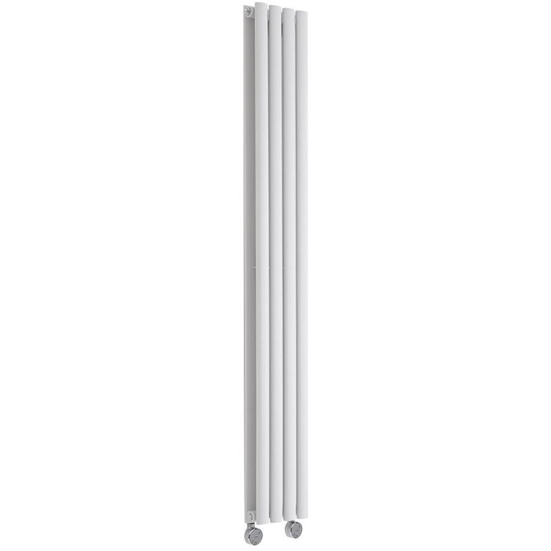 

Radiador de Diseño Eléctrico Vertical Doble - Blanco - 1600mm x 236mm x 78mm - Revive