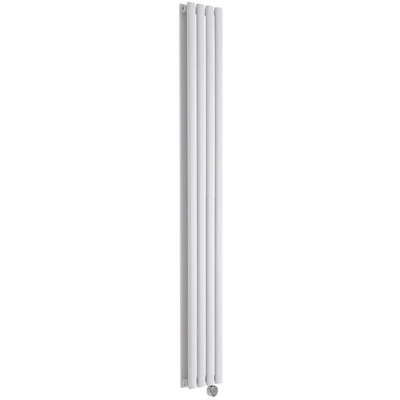 

Radiador de Diseño Eléctrico Vertical Doble - Blanco - 1780mm x 236mm x 78mm - Revive