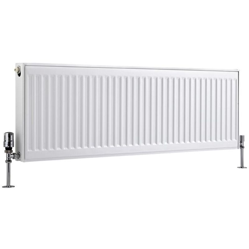 

Eco Radiador con Placa Tipo 21 - Radiador Convector Blanco - 1452W - 400 x 1200mm - Hudson Reed