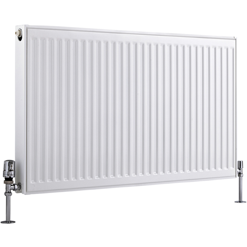 

Eco Radiador con Placa Tipo 21 - Radiador Convector Blanco - 1699W - 600 x 1000mm - Hudson Reed