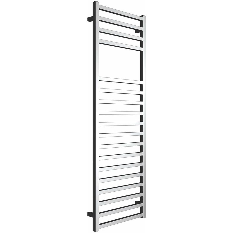 

Radiador toallero cuadrado de cromo Square | H1500 L600 INT570 - Ercos