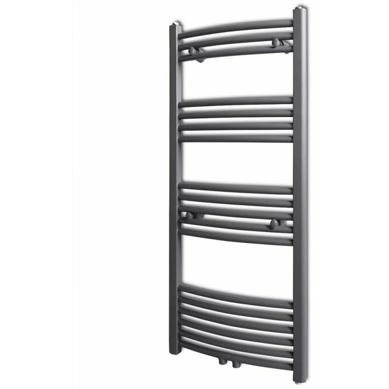 

Happyshopping - Radiador toallero curvo gris 500 x 1160 mm