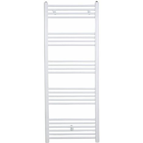 Radiador toallero de agua caliente CODA 160 x 60 cm blanco