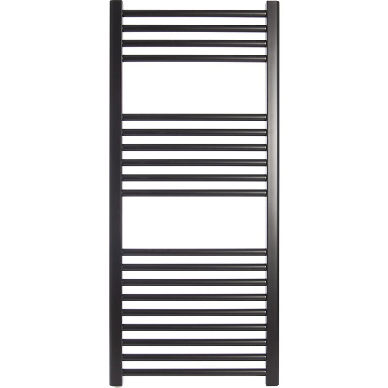 

Radiador Toallero De Agua Ocean Negro 770x500mm