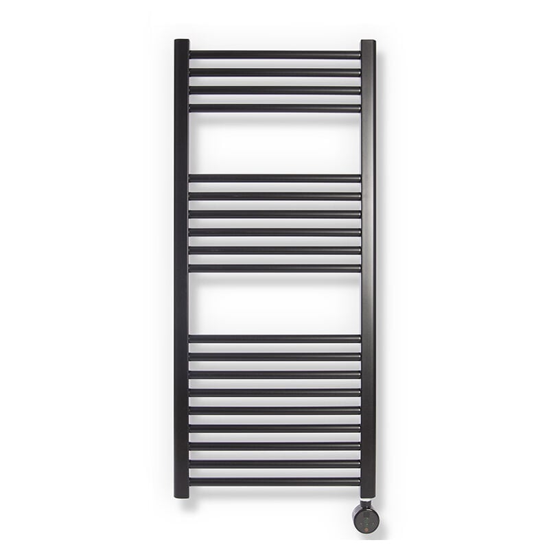 

Climaspain - Toallero Electrico MALLORCA Negro Mate (1120x500mm )