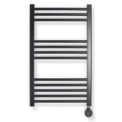 Toallero Electrico MALLORCA Negro Mate (770x500mm)