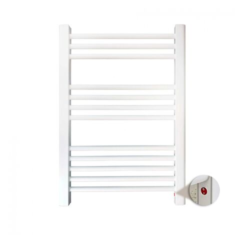 Radiador eléctrico para calentar las toallas 150W para suelo y/o pared  53xh92 cm