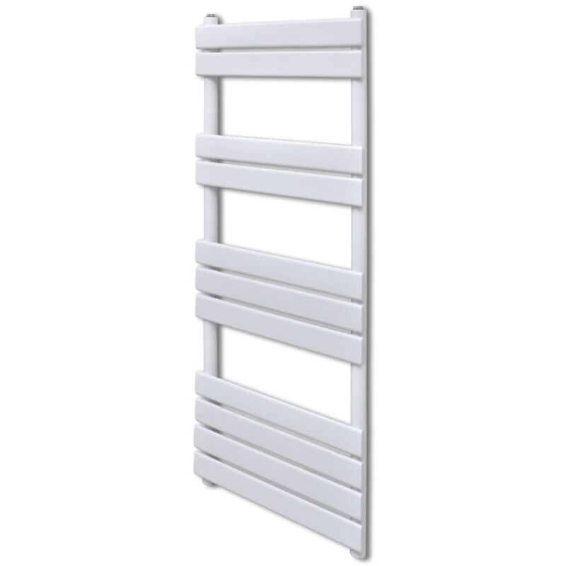 

Radiador Toallero de Baño Recto 600x1200 mm - Blanco - Vidaxl
