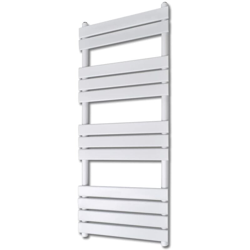 

Radiador Toallero de Baño Recto 600x1400 mm - Blanco - Vidaxl
