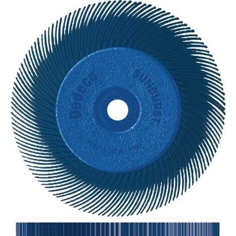 Radialbürste Sunburst Ø152xB12,7x25,4mm 400 Form DISC RA PREMIUM