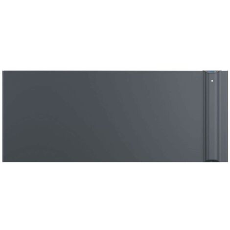 Radialight KLIMA Wi-Fi Radiateur électriques Dual-Therm Connectes à faible consommation 2000W Gris Anthracite