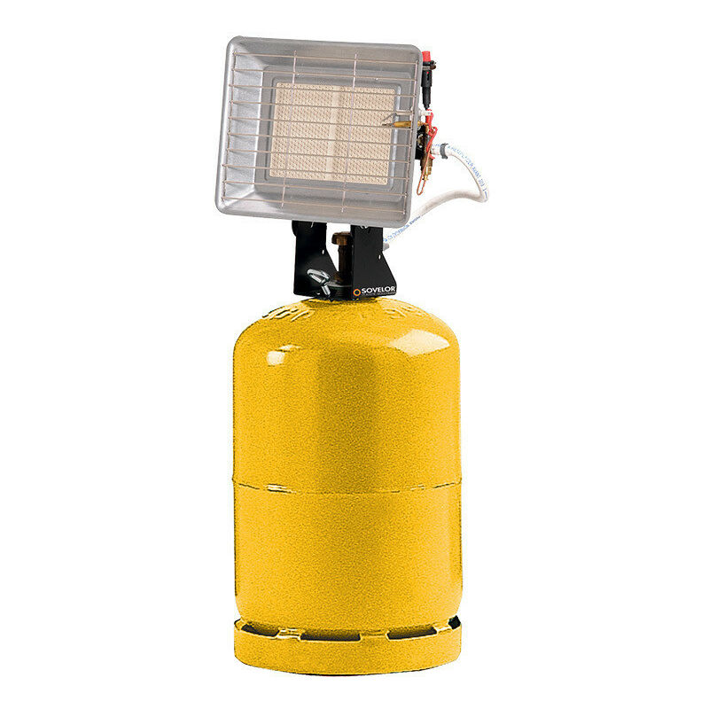 Chauffage radiant mobile Gaz Butane ou Propane 4200W - SOLOR4200SA - Sovelor