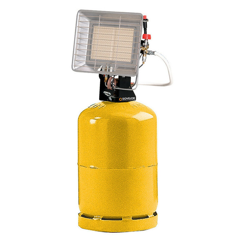 Sovelor - Chauffage radiant mobile Gaz Propane 4200W - SOLOR4200CAP