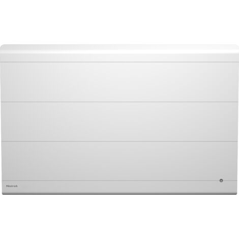 Radiateur à double corps de chauffe NOIROT RADIASOFT II Horizontal 1500W Blanc