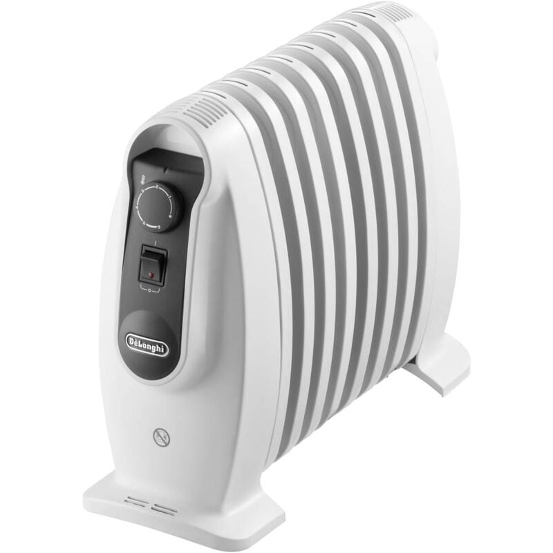 Delonghi - 0105081104 Radiateur à bain d'huile trns 0808.M 25 m³ 800 w blanc
