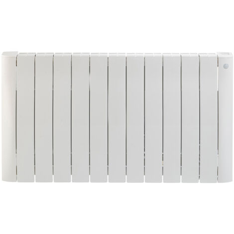Radiateur à inertie 2000 W – Façade galbée pour diffusion optimale – Régulation digitale avec détection présence – Fabrication française