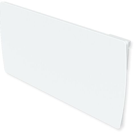 Radiateur à inertie CARRERA - Ceramique Verre Blanc LCD 2000W - Blanc