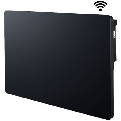 Radiateur à inertie connecté Wifi 750W – Résistance en aluminium – Programmation hebdomadaire – Surface d'action 7 à 10 m² – Atenza