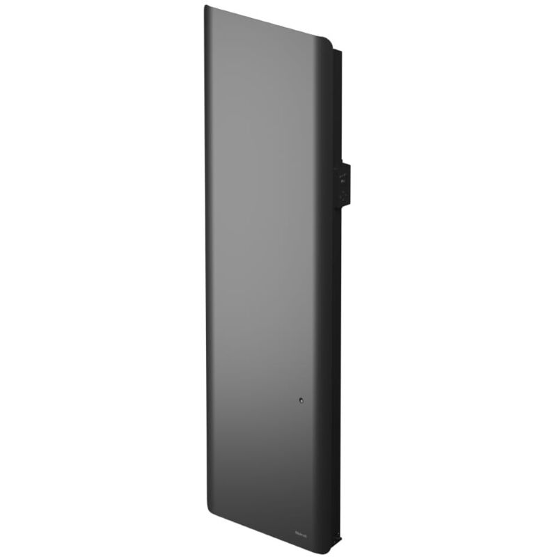 Noirot - Radiateur vertical 2en1 surfacique et fonte - evolution - gris - 2000W - 50,2x149,5x14,7 cm - programmable - détection fenêtre et présence