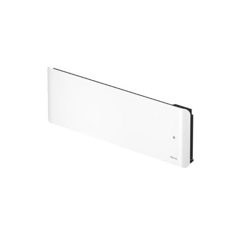 Radiateur à inertie double corps de chauffe NOIROT Evolution plinthe 1000W blanc connecté