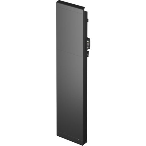 Noirot – Radiateur à inertie 1500W vertical – Double corps de chauffe céramique – Connecté avec programmation – Surface d'action optimisée