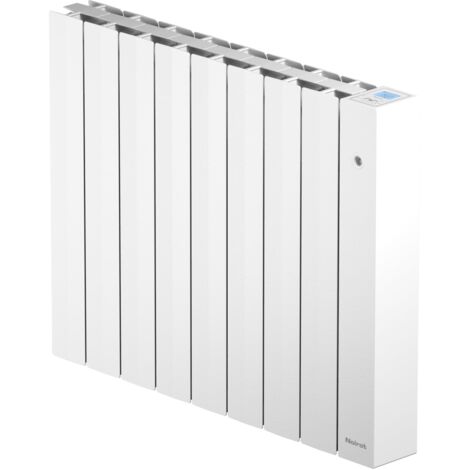 Noirot – Radiateur infrarouge à inertie fluide 1500W – Corps de chauffe en aluminium recyclé – Programmation automatique – Détecteur de fenêtre ouverte