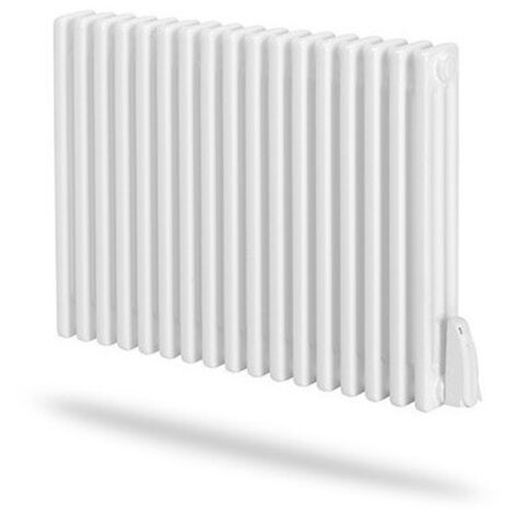 Radiateur à inertie horizontal 750W – Régulation sans fil – Détection fenêtre ouverte – Programmation intégrée – Finition Traffic White – LVI