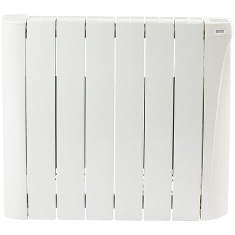 radiateur électrique à inertie sèche connecté 600w blanc - malbork connect  600